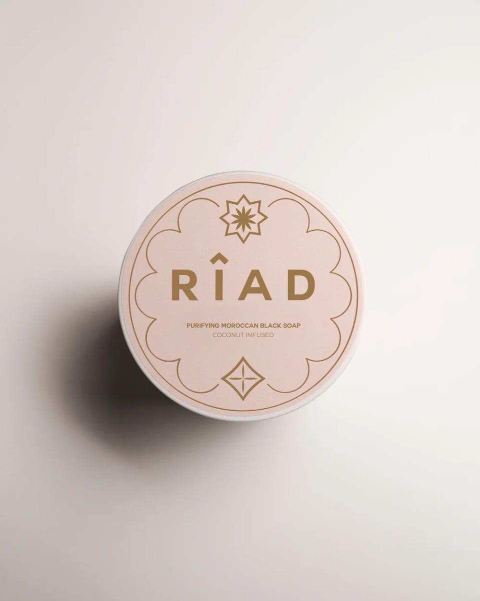 Riad Cosmetics Purifying Moroccan Black Soap