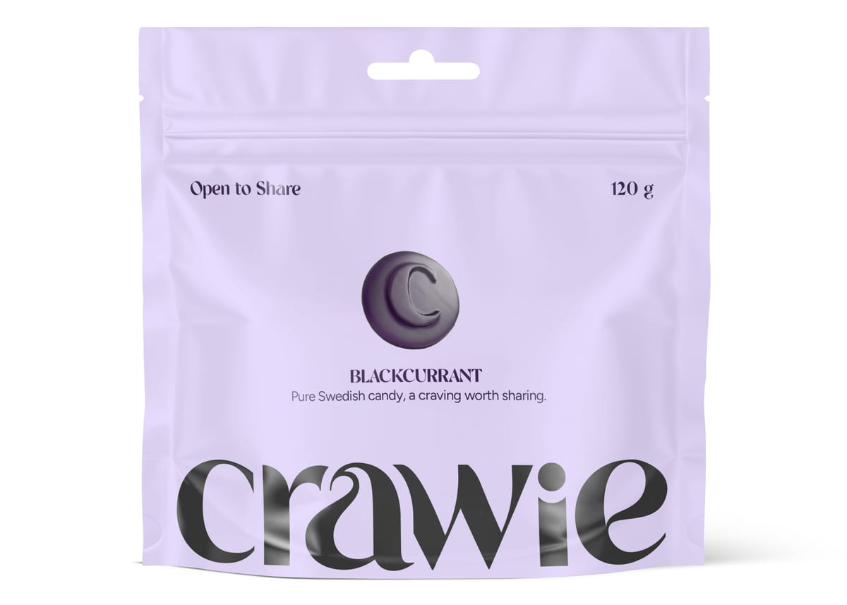 Crawie Blackcurrant 120g