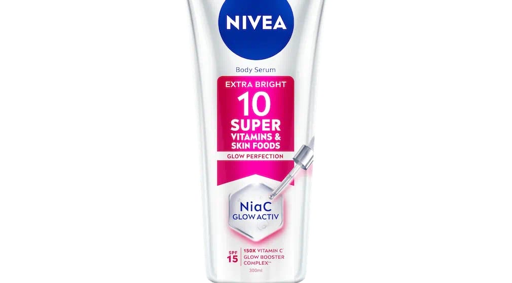 NIVEA Extra Bright 10 Super Vitamins Skin Foods Glow Perfection Body Serum