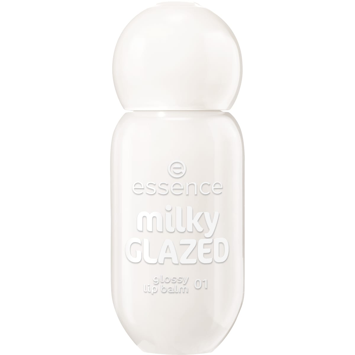 essence milky glazed glossy lip balm