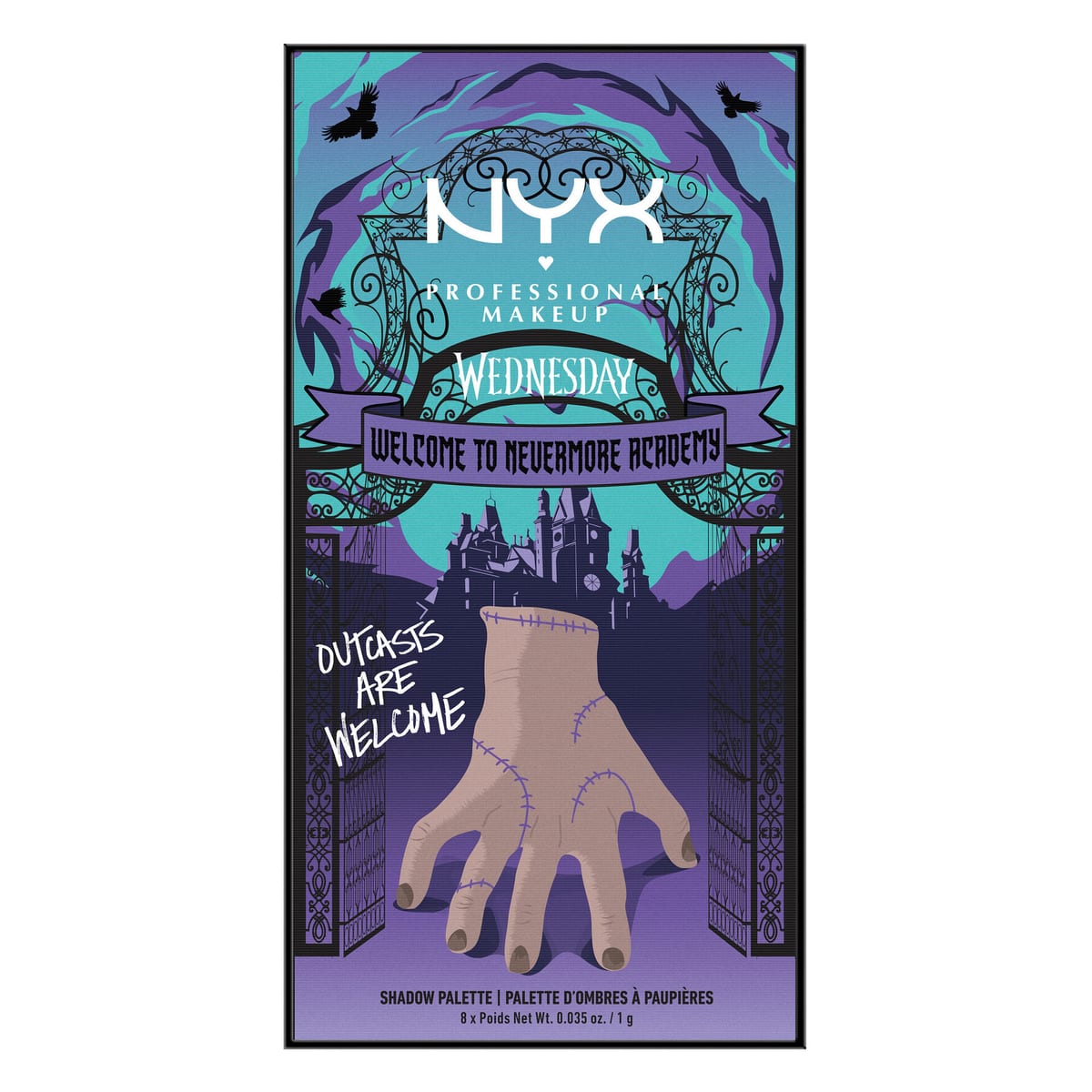 NYX Professional Makeup Wednesday Things Vanity Vault Eyeshadow Palette