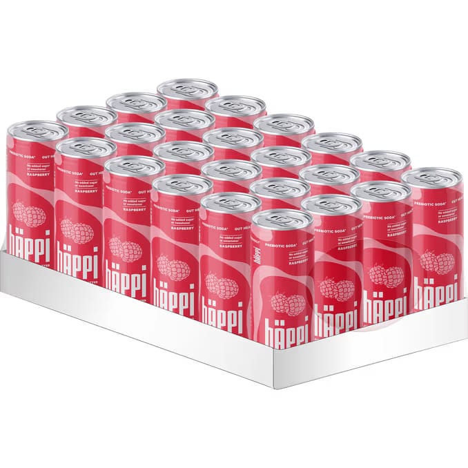 hÄppi Prebiotic Soda Raspberry