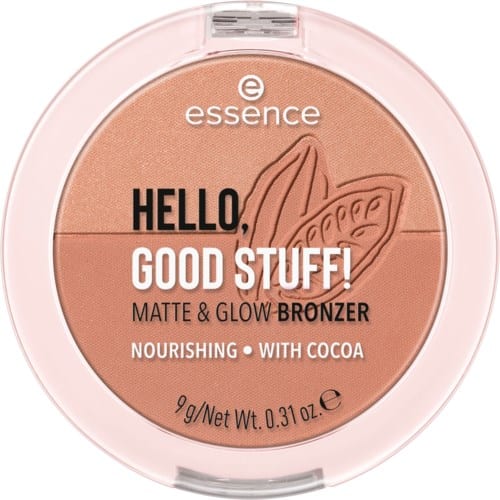 essence hello, good stuff! matte & glow bronzer