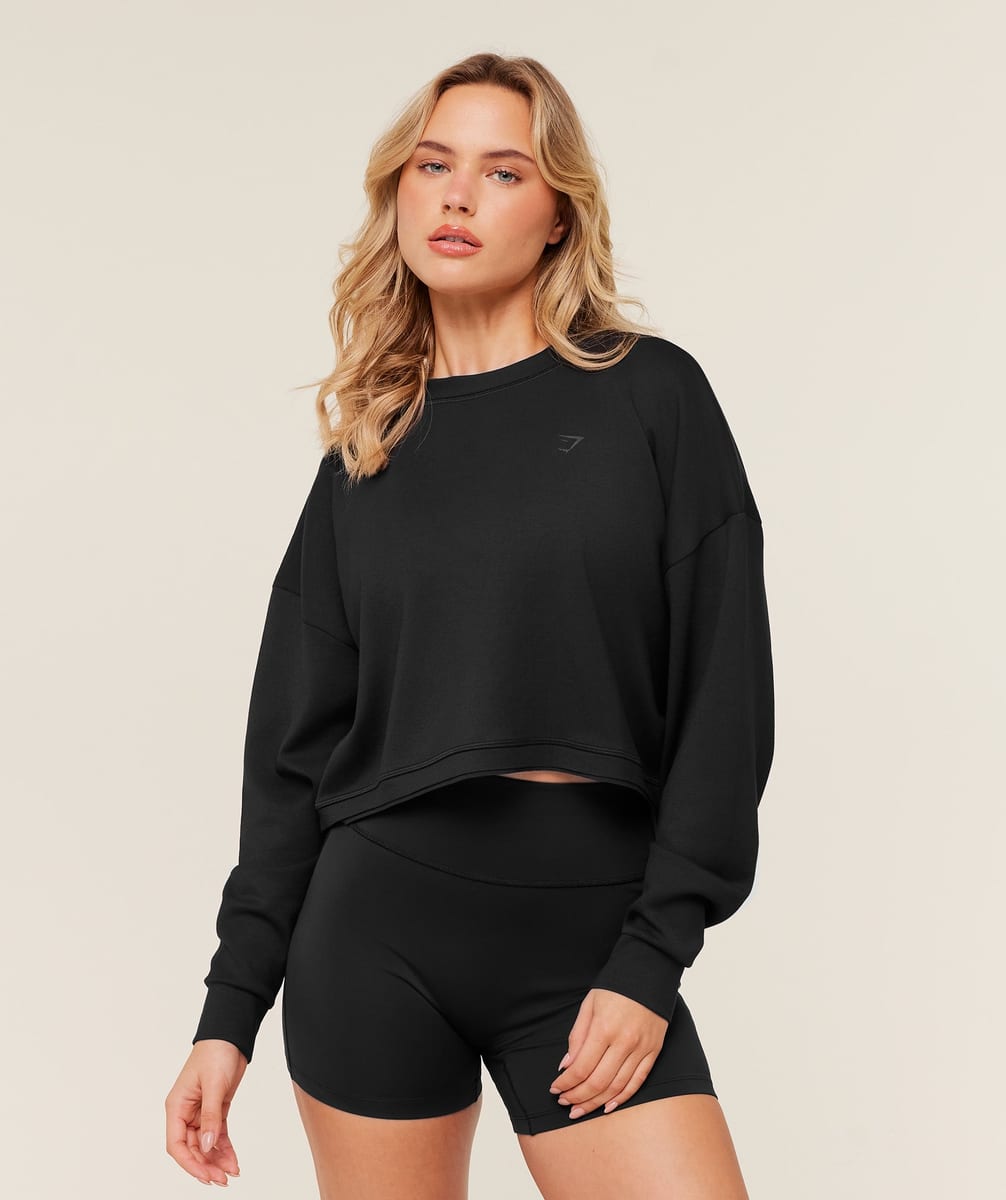 Gymshark Long-Sleeved Top (B4C3R-BB2J)
