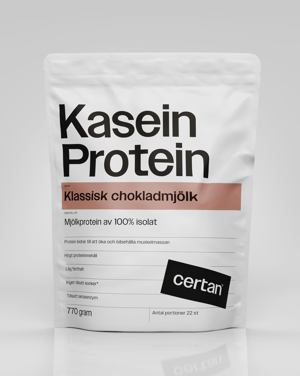 Certan Kasein proteinpulver