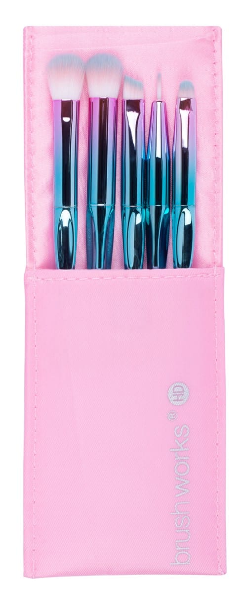 Brushworks HD Precision Eye and Brow Brush Set