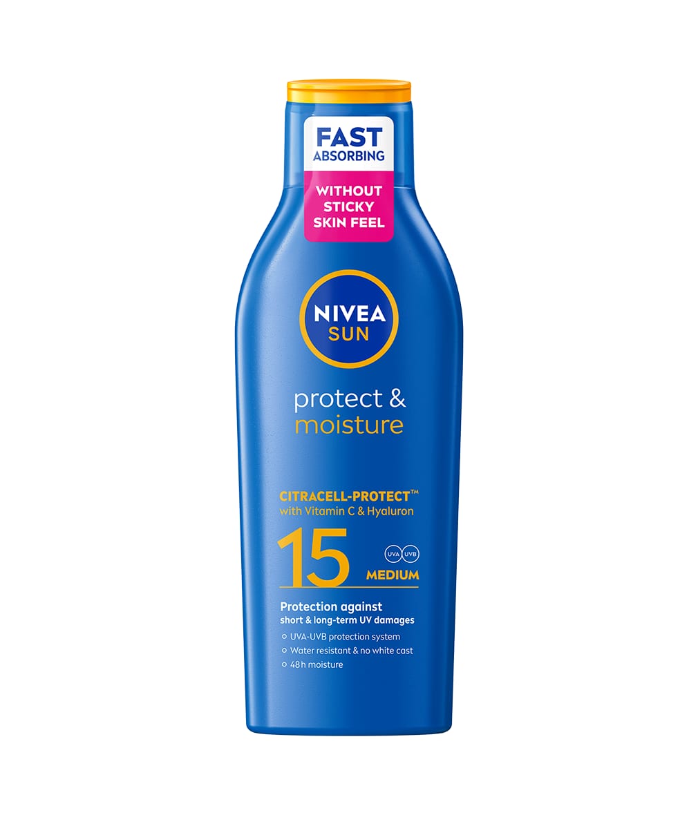 NIVEA Protect & Moisture Sun Lotion SPF 15