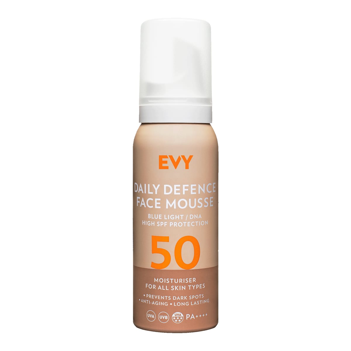 EVY Technology Daily Defence Face Mousse