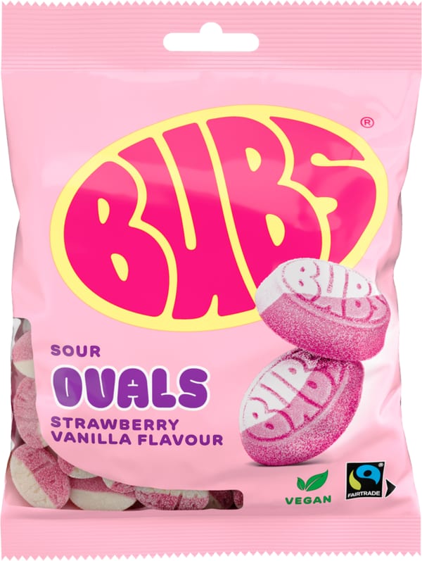 BUBS Strawberry Vanilla OVALS