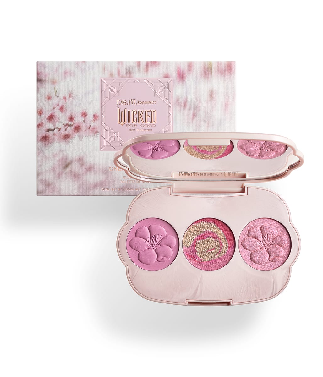 r.e.m. beauty Wicked: For Good Cherry Blossom Blush Palette