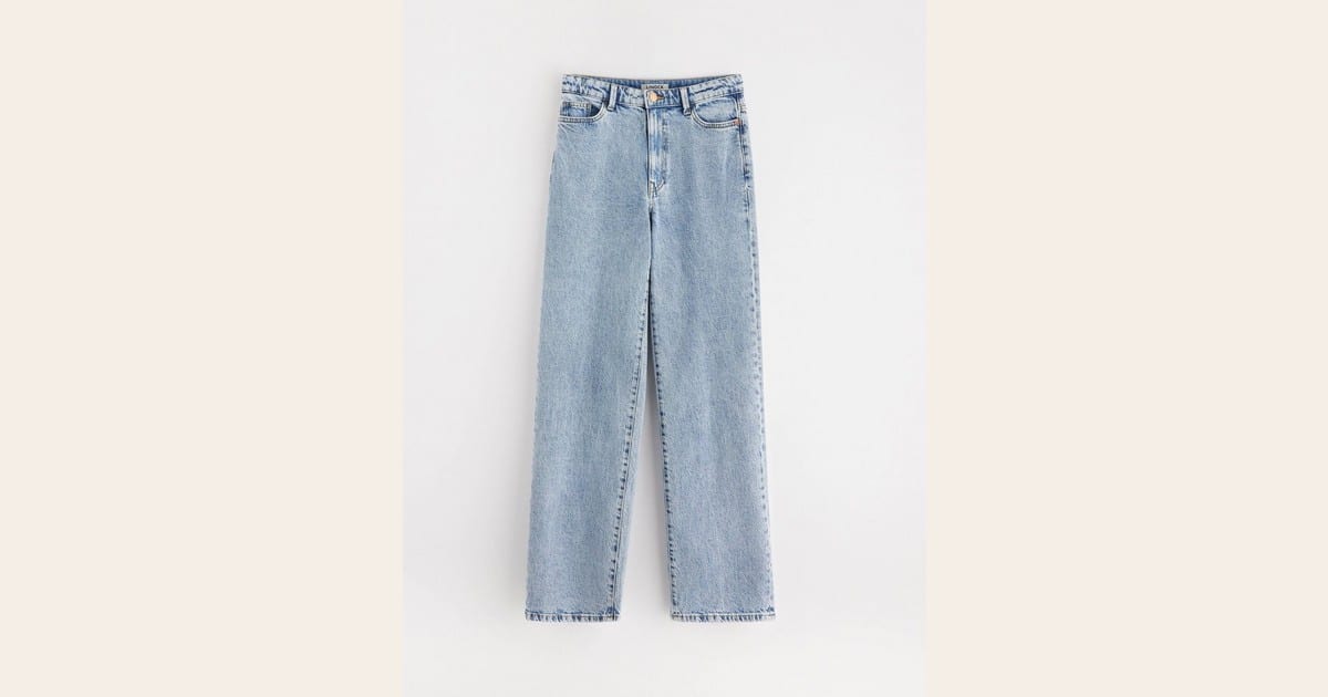 Lindex Wide Hanna jeans med lätt stretch