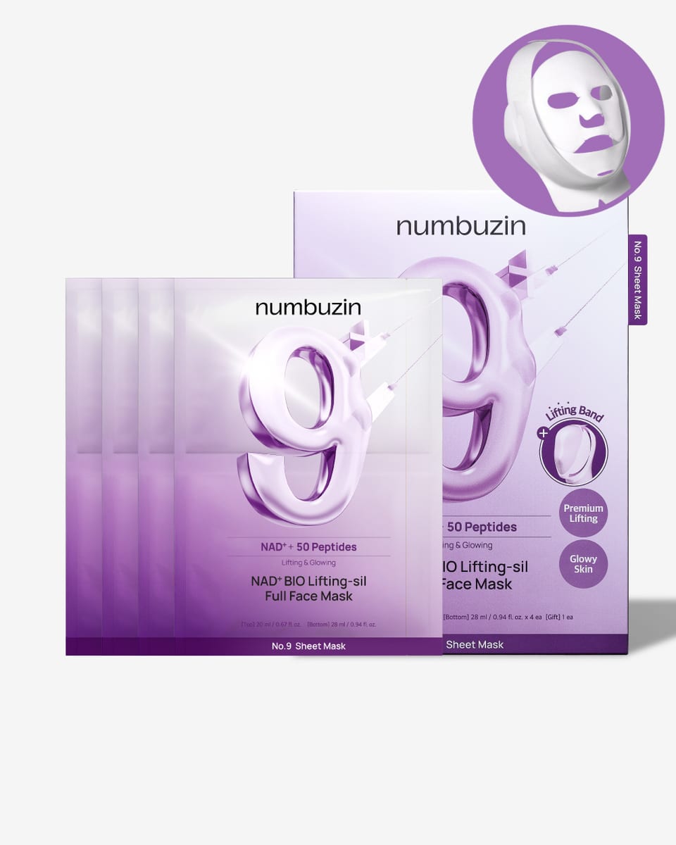 numbuzin No.9 NAD Bio Lifting-sil Full Face Mask