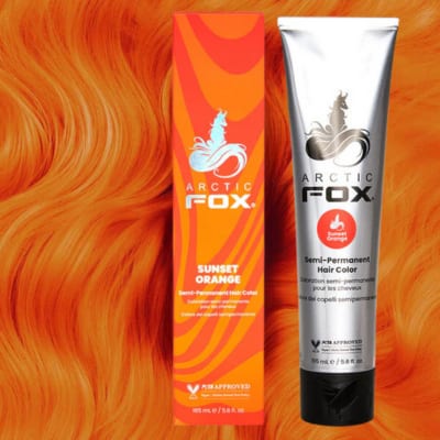 Arctic Fox Sunset Orange