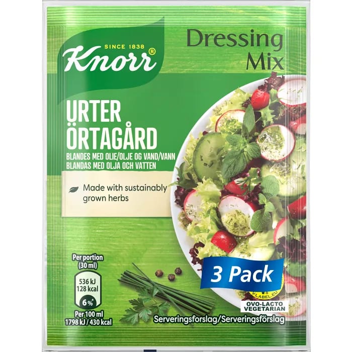 Knorr Dressingmix Örtagård