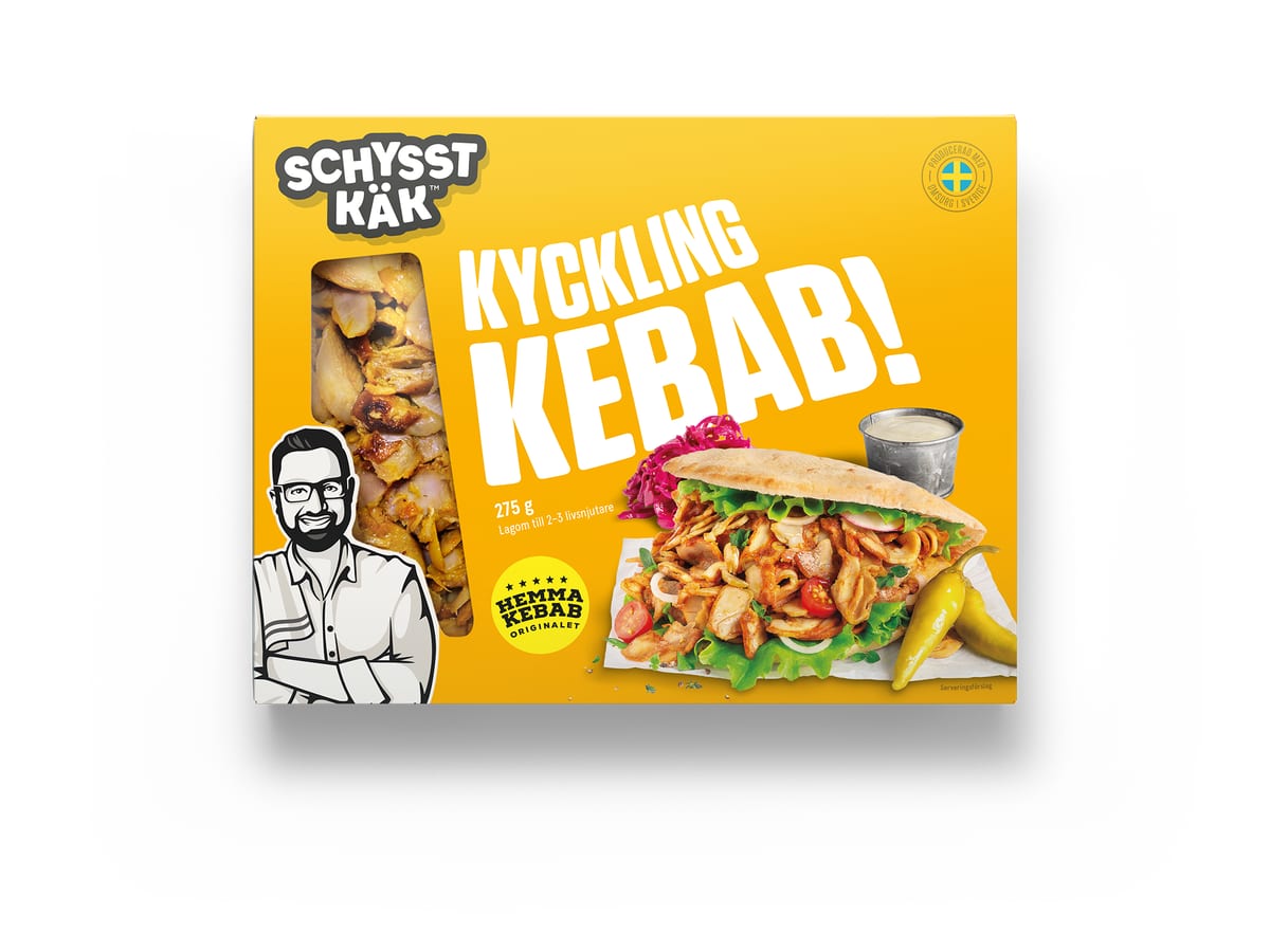 Schysst Käk Kyckling kebab