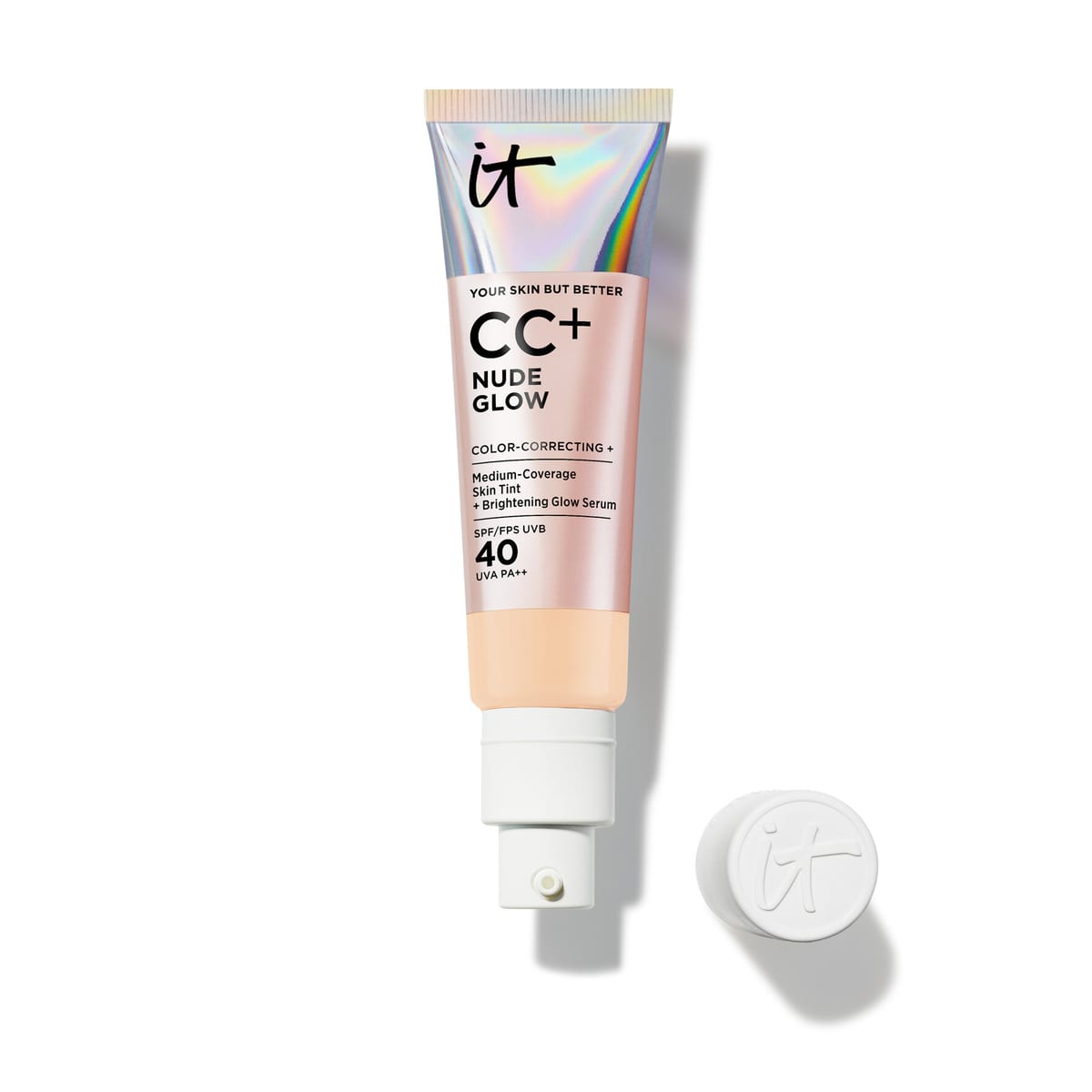 IT Cosmetics CC+ Nude Glow Lightweight Foundation + Glow Serum