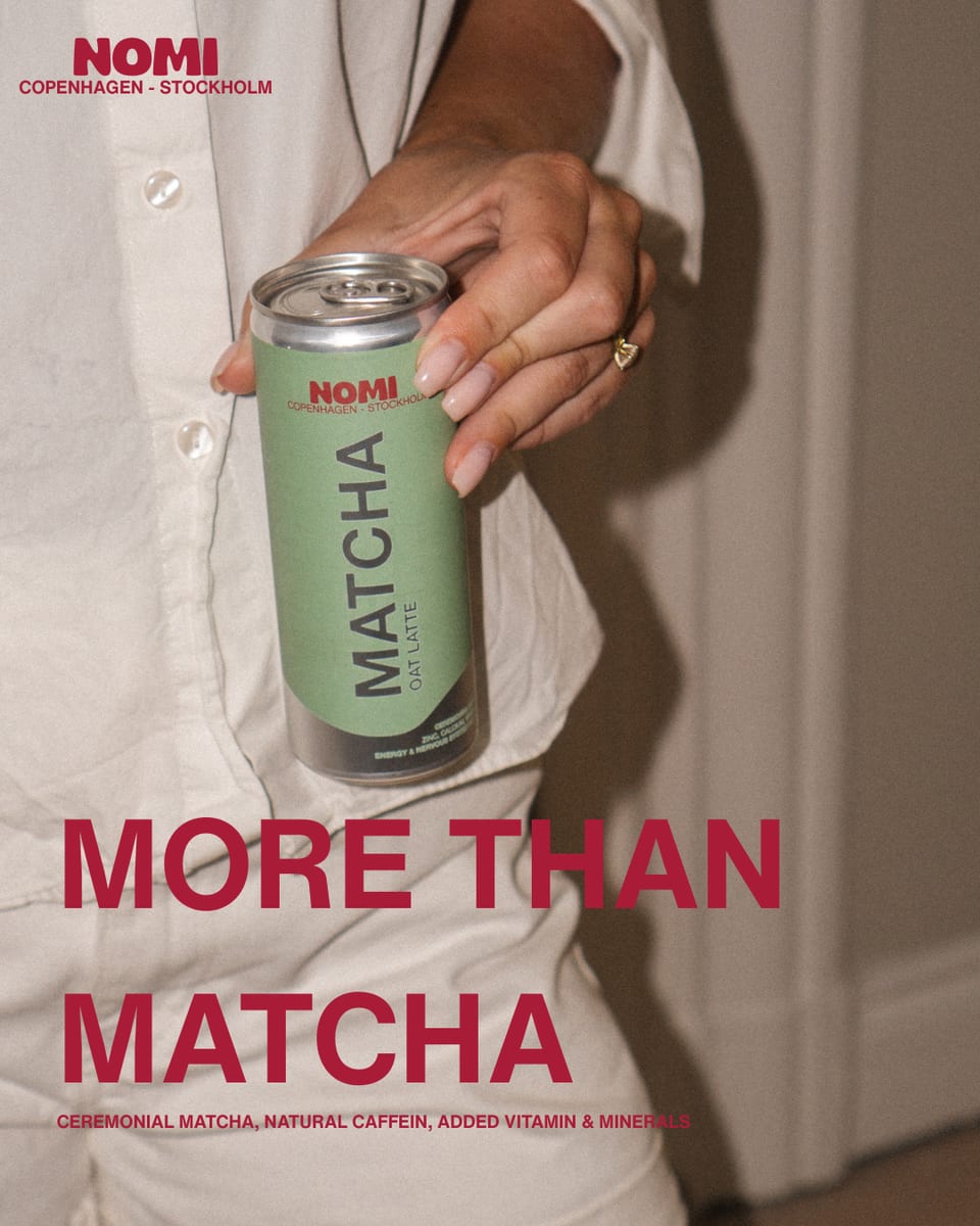 NOMI Matcha Oat Latte