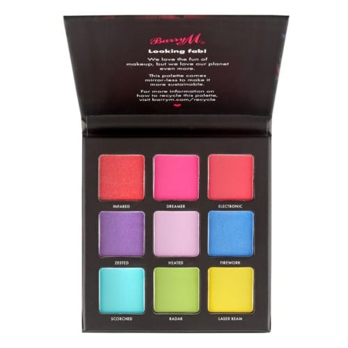 Barry M Neon Brights Eyeshadow Palette