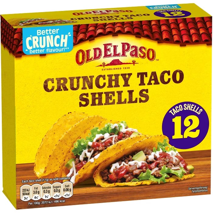 Old El Paso Crunchy Taco Shells