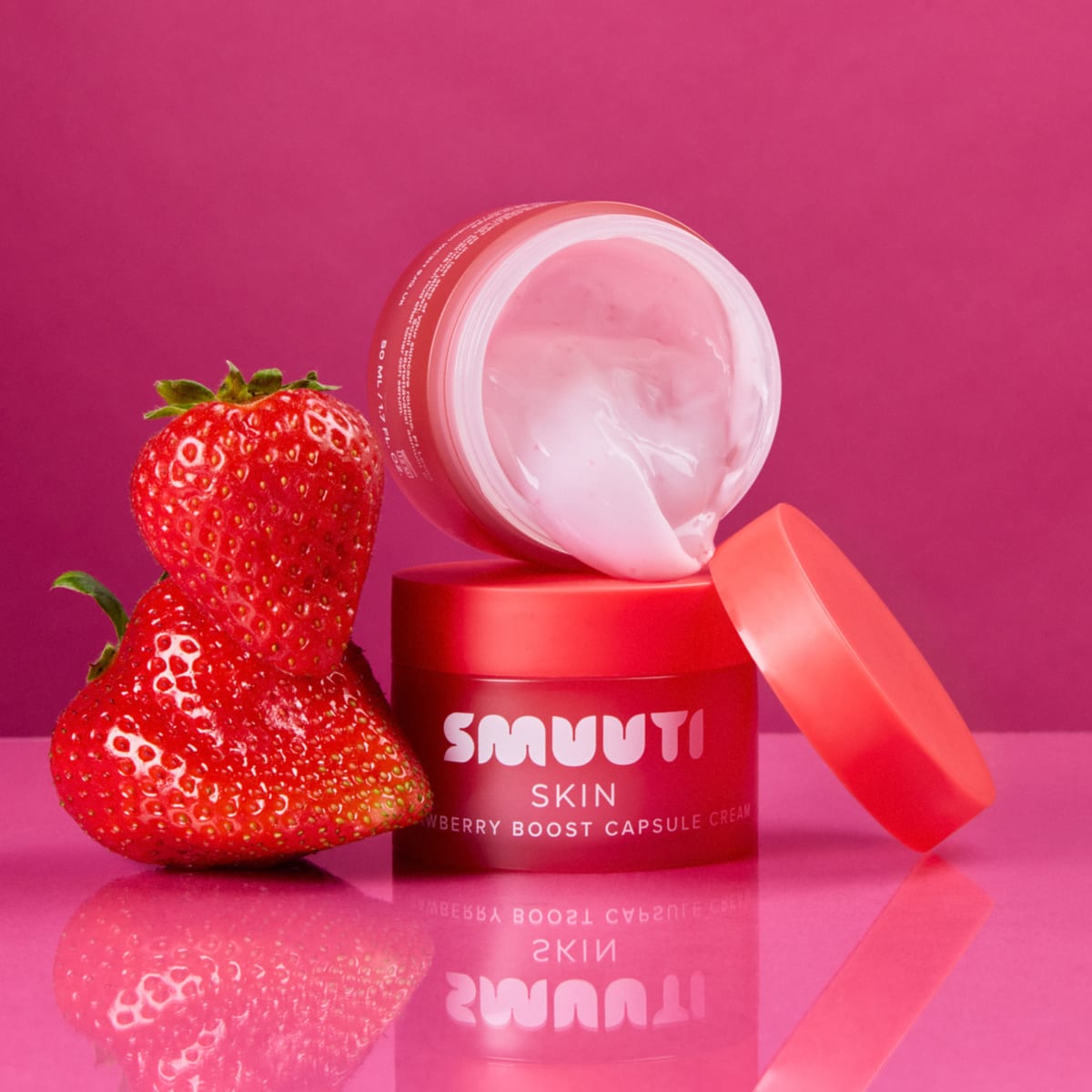 Smuuti Skin Strawberry Boost Capsule Cream