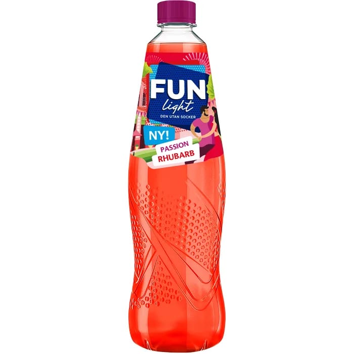 Fun Light Saft Light Passion Rhubarb