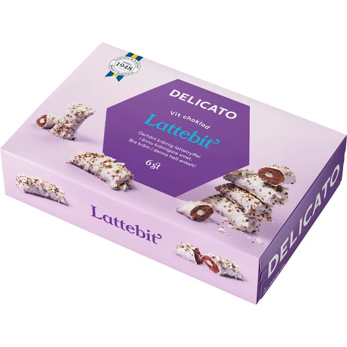 Delicato Lattebit 6-p