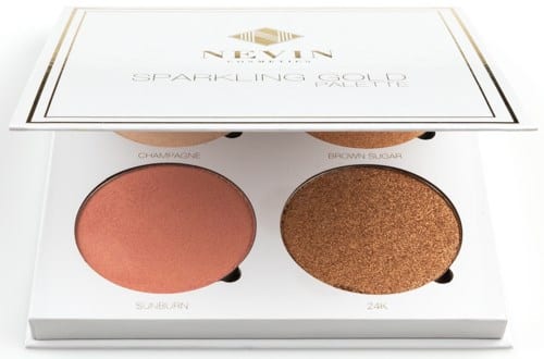 Nevin Cosmetics Sparkling Gold Palette