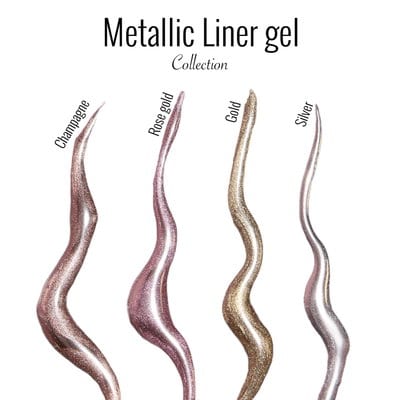 Miss Fancy Metallic Liner Gel Collection