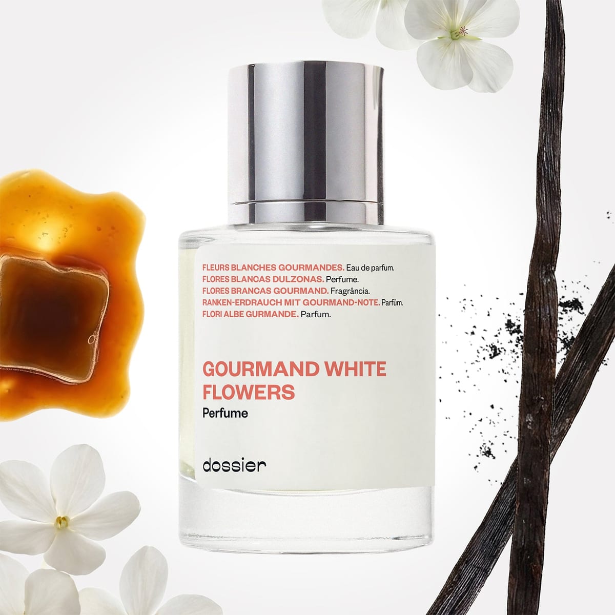 Dossier Gourmand White Flowers