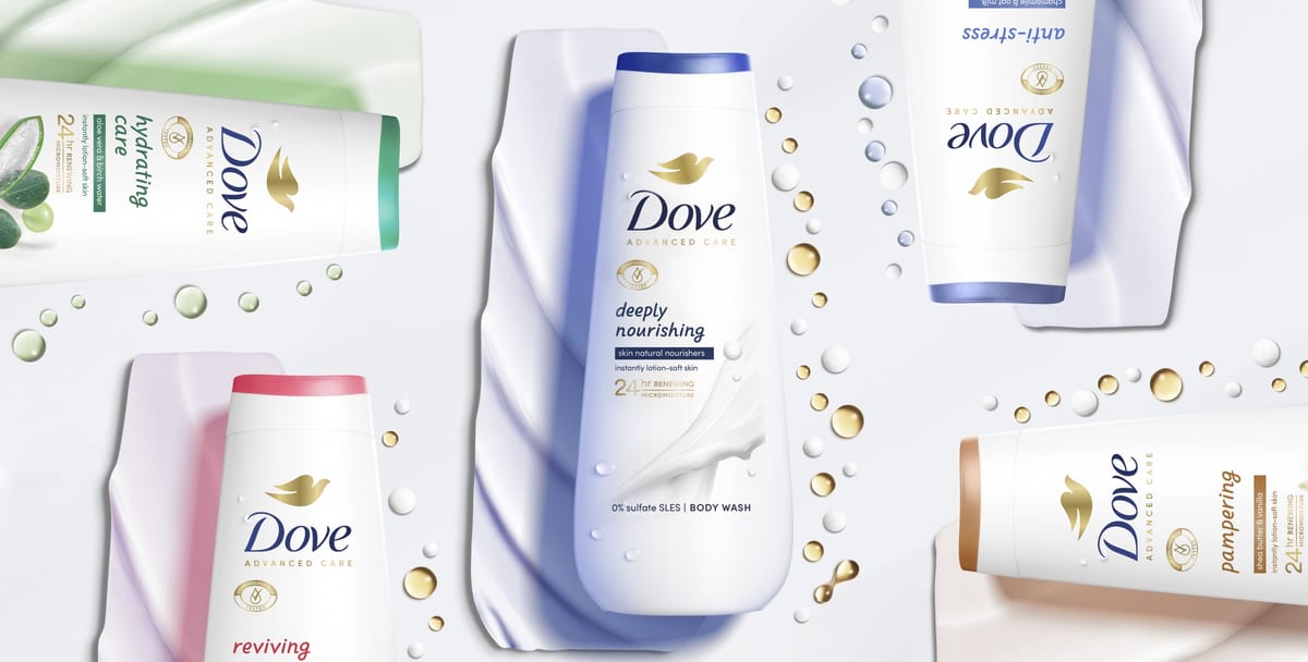 Dove Advanced Care duschkräm