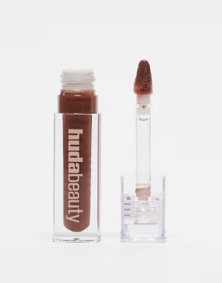 Huda Beauty Icy Nude Faux Filler Lip Gloss