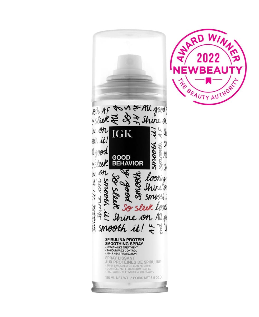IGK Good Behavior Spirulina Protein Smoothing Spray