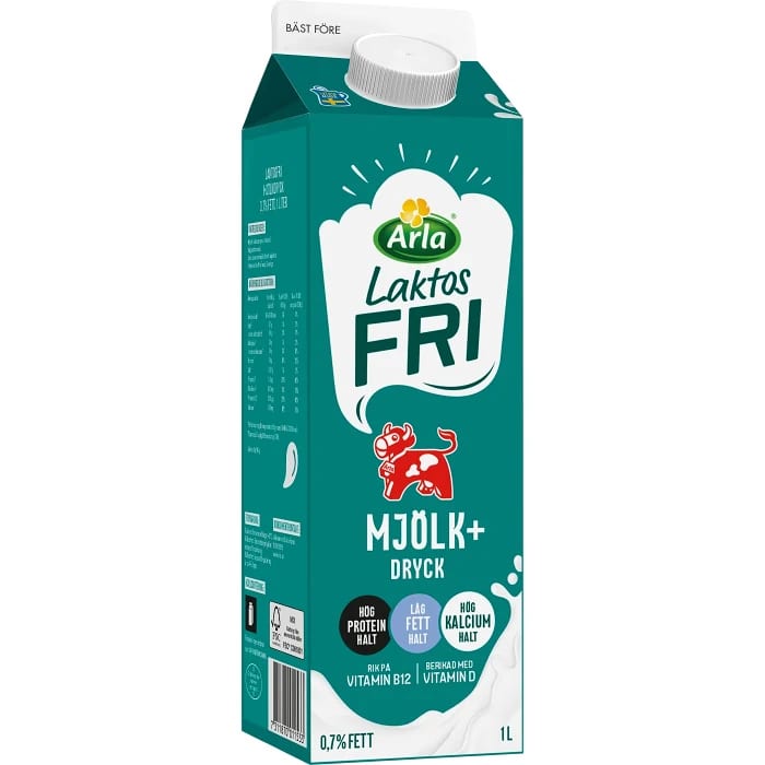 Arla Laktosfri Mjölkdryck+