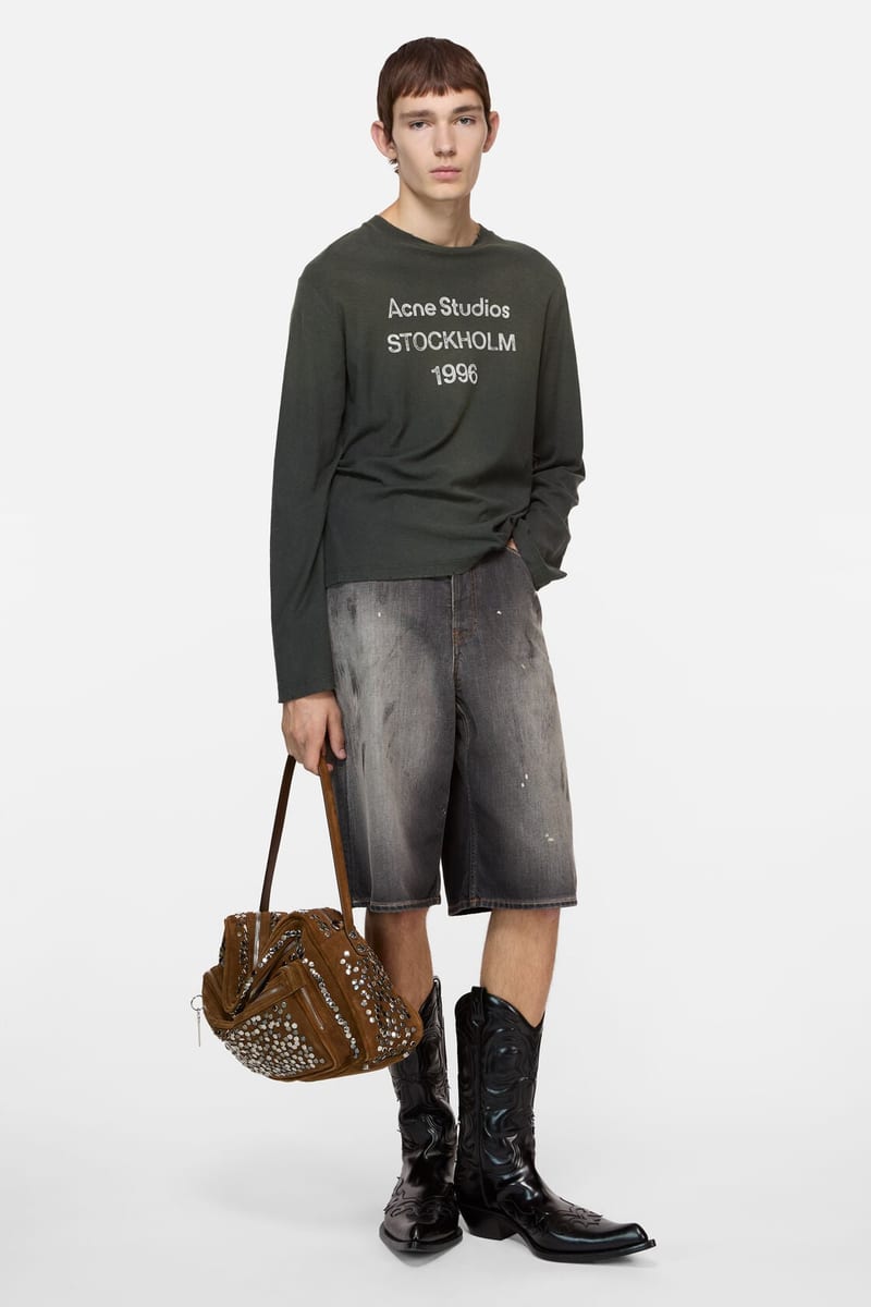 Acne Studios Sprayed 1996 logo t-shirt