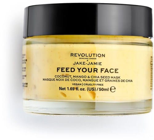 Revolution Skincare X Jake-Jamie Coconut, Mango & Chia Seed Radiant Glow Face Mask