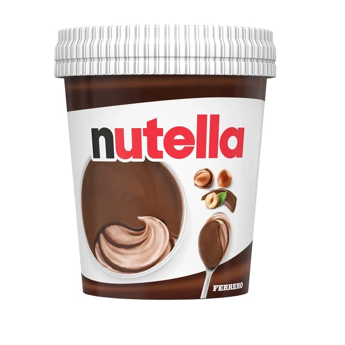 Nutella Hasselnötsglass