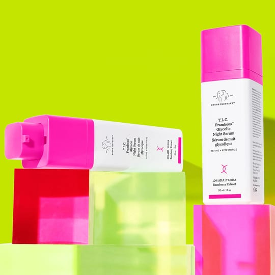 Drunk Elephant T.L.C. Framboos Glycolic Night Serum