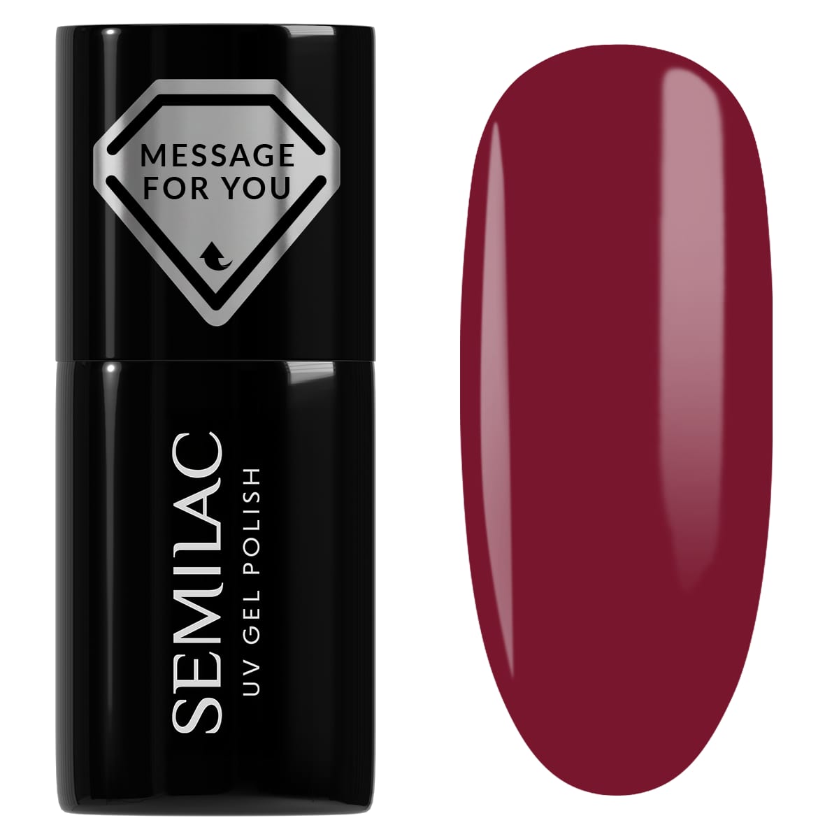 Semilac 737 Beet the Look