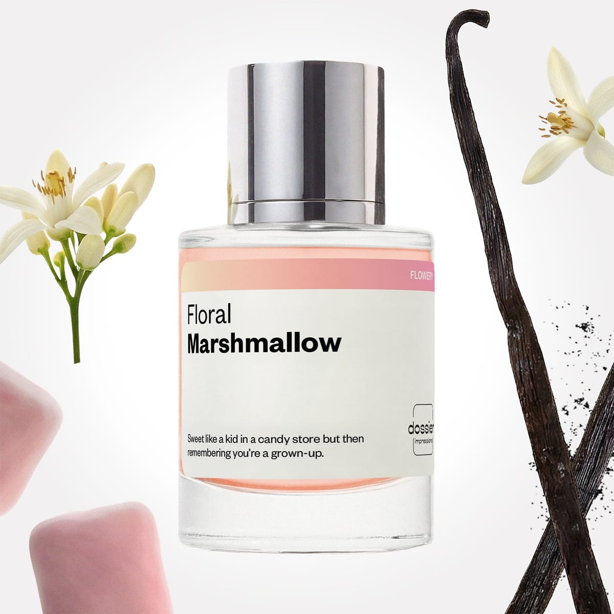 Dossier Floral Marshmallow