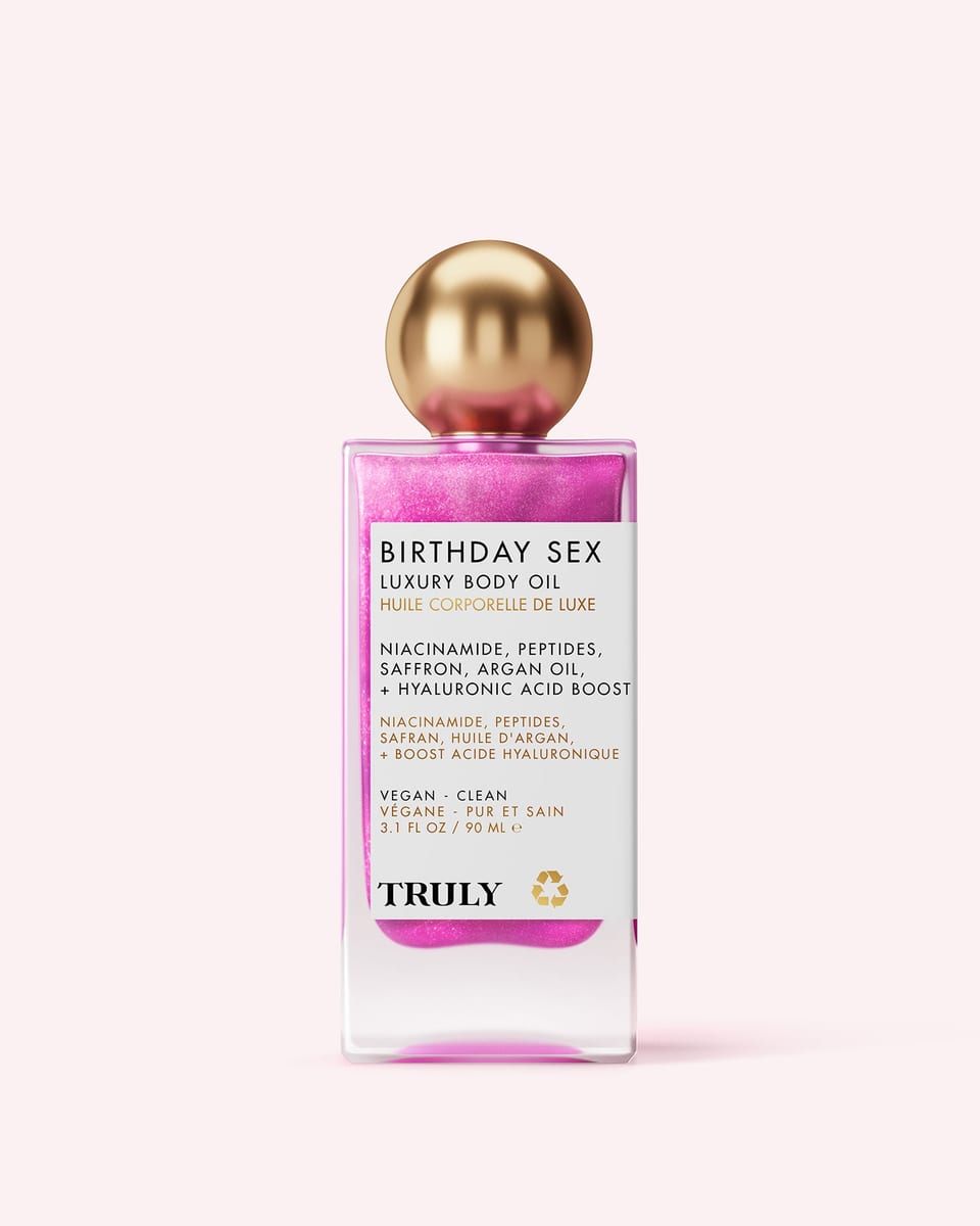 Truly Beauty Birthday Sex Luxury Body Oil
