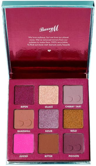 Barry M Black Cherry Eyeshadow Palette
