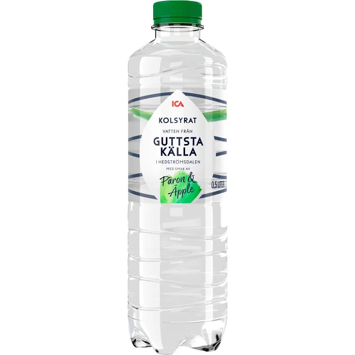 ICA Kolsyrat vatten Päron Äpple