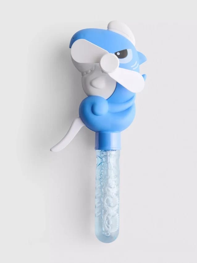 Primark Shark bubble fan toy