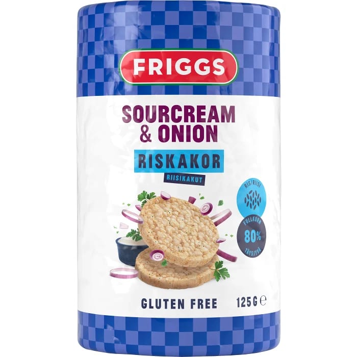 Friggs Riskakor Sourcream & Onion