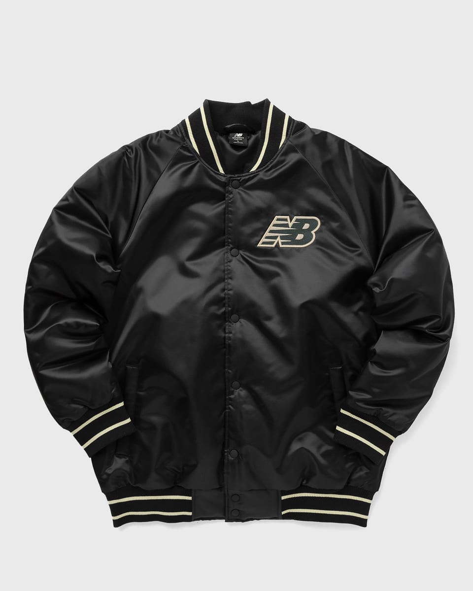 New Balance Athletics Varsity Satin Bomber Jacket