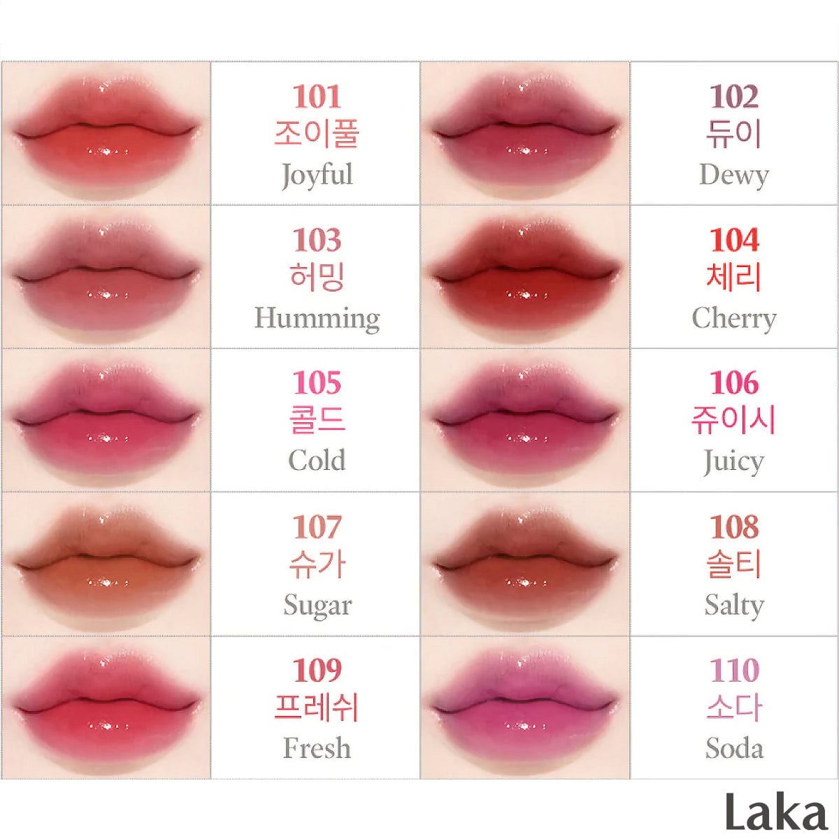 Laka Fruity Glam Tint