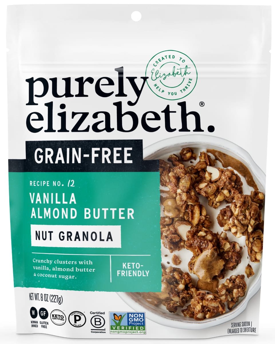Purely Elizabeth Grain-Free Vanilla Almond Butter Granola
