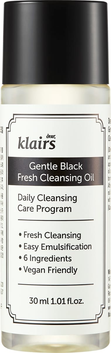 Klairs Gentle Black Fresh Cleansing Oil
