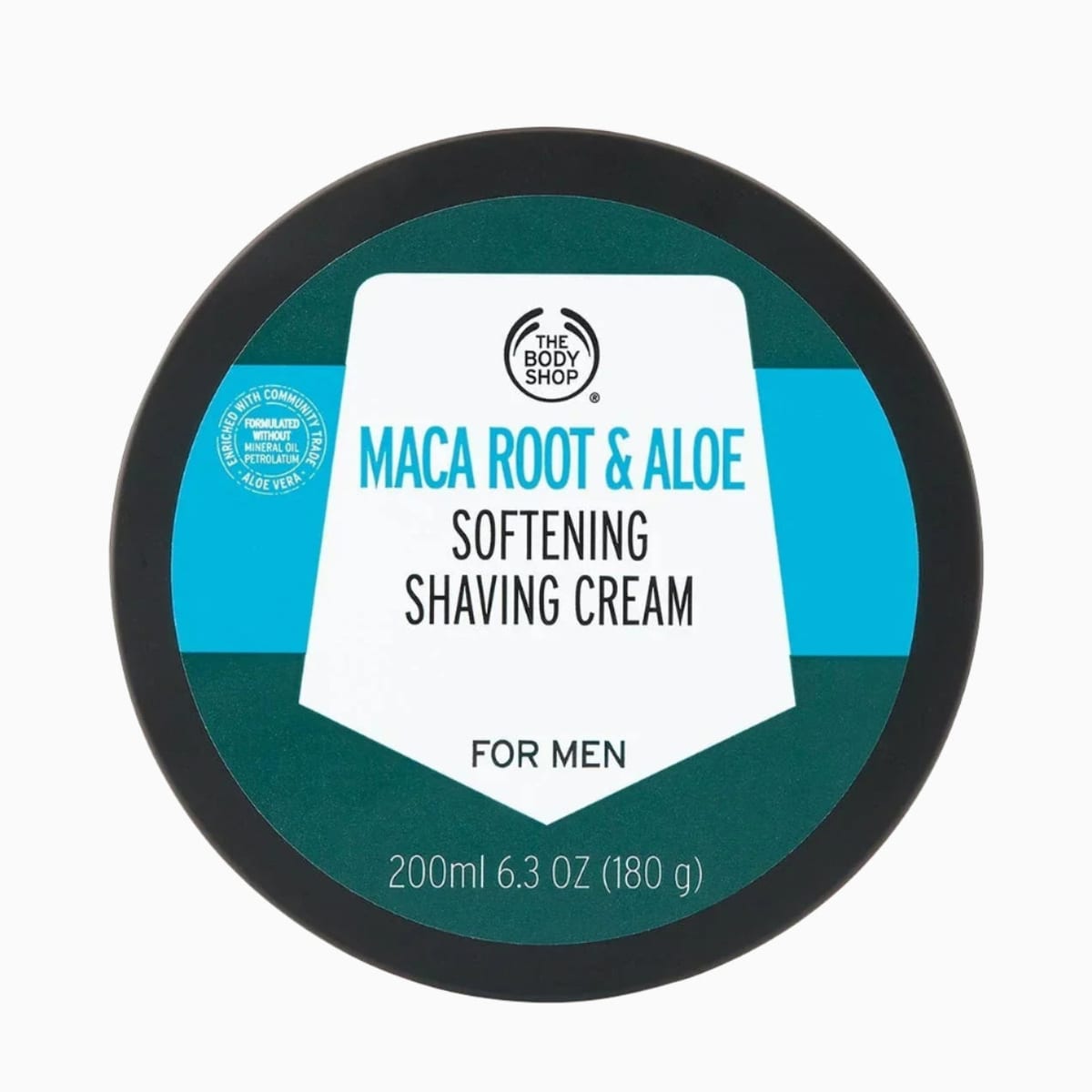 The Body Shop Maca Root & Aloe Softening Shaving Cream for Men