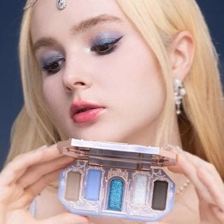 Flower Knows Moonlight Mermaid Five-Color Jewelry Eyeshadow